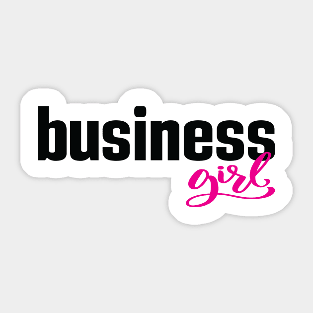 Business Girl Sticker by ProjectX23Red